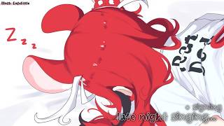 ≪LATE NIGHT KARAOKE≫ casual singing while i sign some cards #shorts