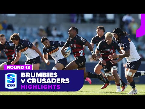 Brumbies v Crusaders Highlights | Round 13 | SRP 2024