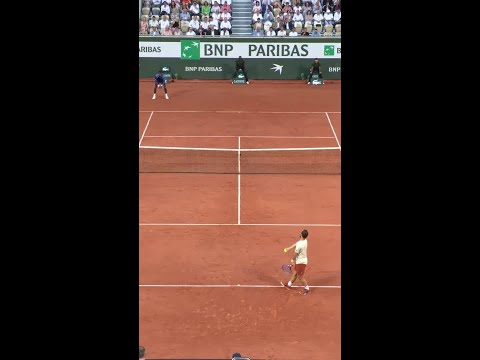 Premier point du match, Gaël annonce la couleur 💥 #shorts