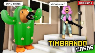 ¡Llamamos Timbres y SALIMOS CORRIENDO! 😅 Brookhaven