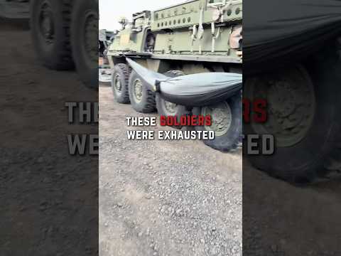 How Bad Did This Soldier Need Sleep?