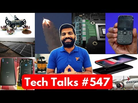 (HINDI) Tech Talks #547 - JioPhone 2, Jio GigaFiber, ISRO Space Test, MicroRobot, New XBox, Mi Max 3