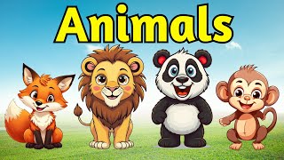 Super Cute Jungle Animals Adventure 🐾 – Fun Learning for Toddlers!