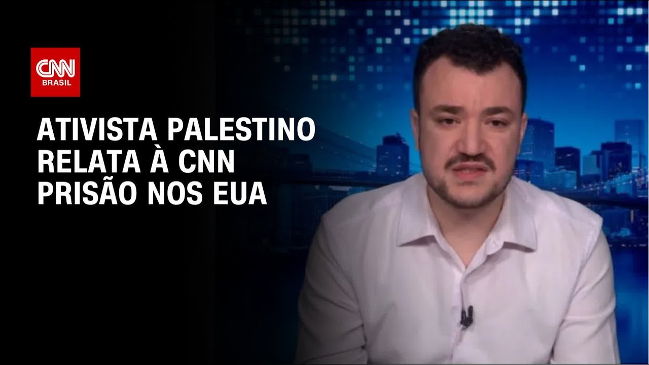 Preso pela imigração dos EUA ativista palestino diz ter perdido nascimento do filho | CNN 360º