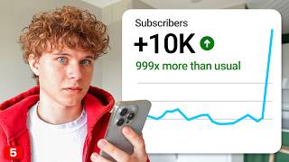 0 ➜ 100,000 Subscribers in 10 Days (DAY 5)