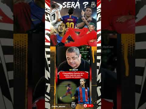#vampeta fala de #messi #r9 #ronaldinhogaucho10 e #cr7 vejam se concordam ...