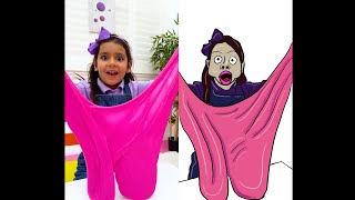 Andrea Ellie and Maddie Drawwing meme