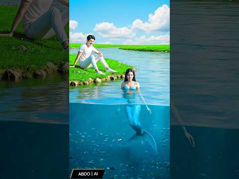 شوف الولد عمل إيه عشان ينقذ الحورية ❤🥰#viral #shorts #ai