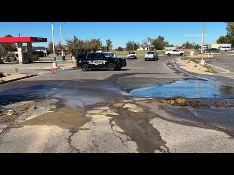 Latest Headlines | Water shut off due to sinkhole in Brighton