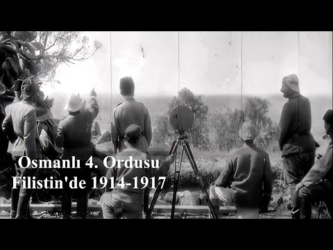 Osmanlı 4. Ordusu ve Komutanı Cemal Paşa Filistin'de 1914-1917 #osmanlı