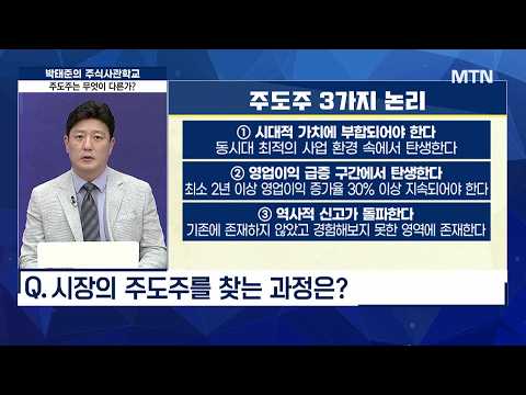[주식 사관학교 시즌2] 주도주를 식별하는 기준과 투자 기회? / 머니투데이방송 (증시, 증권)