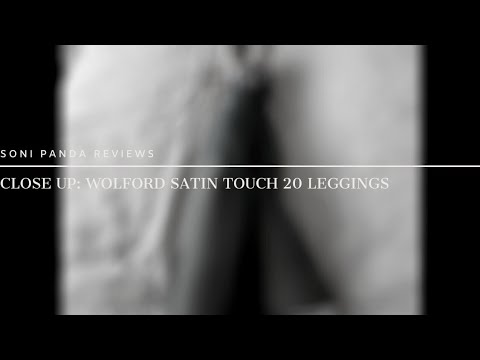 Close Up: Wolford Satin Touch 20 Leggings