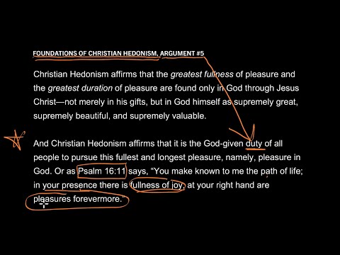 Foundations of Christian Hedonism // Part 6 // Is Joy Essential to Saving Faith?