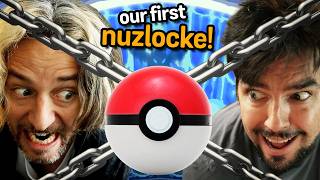 Our First Soul Link Nuzlocke RANDOM - Can we survive?! (Day 1)