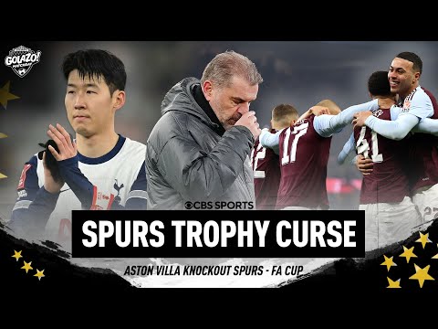 Spurs ELIMINATED From FA Cup, Aston Villa Advance | Can Spurs Win A Trophy This Season? | CBS Sports