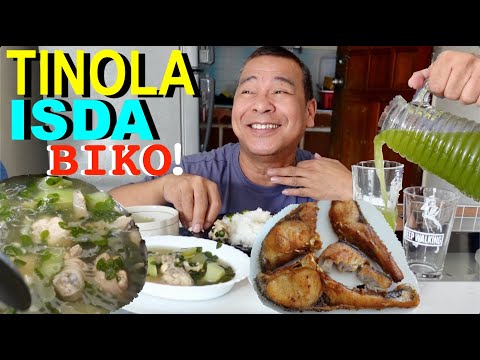 MUKBANG tayo ng TINOLA, Pritong MAYA-MAYA at BIKO na Panghimagas!🇵🇭😄 WALA ng NGUYA!😁