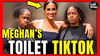 Meghan Markle REFUSES to Leave Stage at Friend’s Event… Then FILMS in Public Bathroom