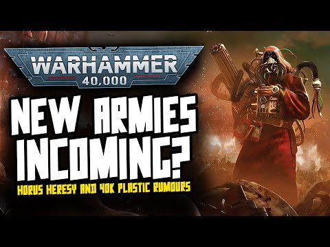 BIG Rumours! New Plastic Army incoming! 30K AND 40K!