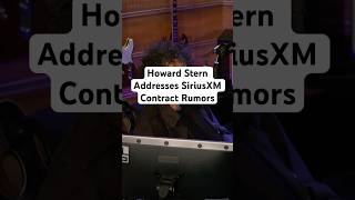 Howard Stern Addresses SiriusXM Contract Rumors