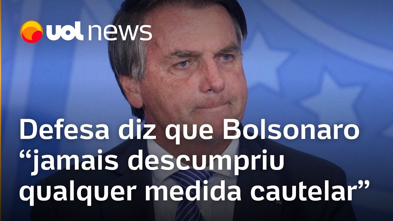 Defesa diz que Bolsonaro jamais descumpriu qualquer medida cautelar