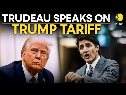 Trudeau LIVE: Canada's Trudeau Holds Presser After Trump Tariff Announcement I US-Canada Trade War