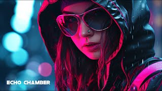 Cyberpunk Dark Synth Mix - Echo Chamber // Darksynth Industrial Synthwave Music