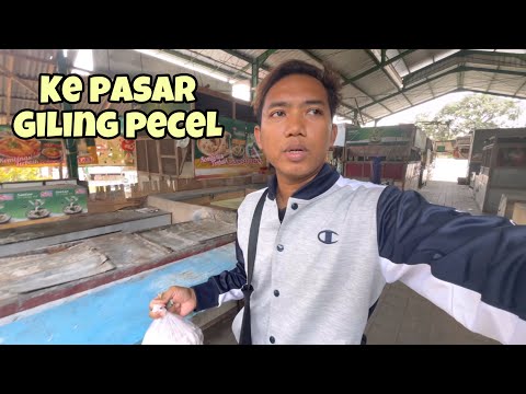 Di Suruh isteri giling Bumbu Pecel ke Pasar