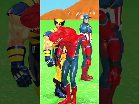 Spider man T-Rex hot temper Marvel Toys #014 #gta