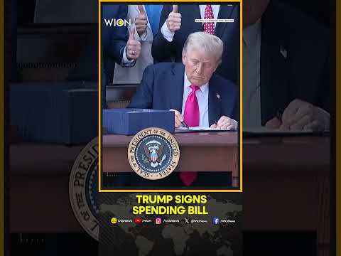 Donald Trump Signs Sweeping Tax Cut and Spending Bill on Independence Day | WION Shorts