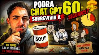 ¿CHATGPT PUEDE SOBREVIVIR A 60 SECONDS!? 😱 (ÉL TOMA TODAS LAS DECISIONES)