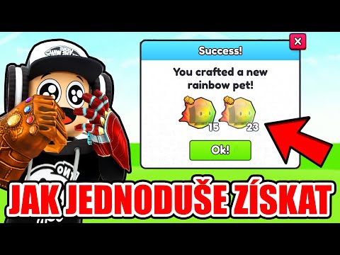 TOHLE UDĚLEJ A ZÍSKÁŠ NEJEPŠÍHO PETA 🥳 Cannon Tycoon! 😋 Pet Simulator 99!