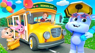 Wheels on the Bus – Picnic Time Fun! + MORE Animal Songs for Kids | Newborn Nursery Rhymes