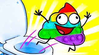 ArtCat vs. Poop-it! Cute Kittens 🐾❤️ | Full POP IT Animation | ANIMATION COMPLETE EDITION | GAMETIK