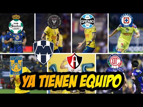 YA TIENEN NUEVOS EQUIPO DESPUES DE CORRER ESTOS JUGADORES DEL AMERICA YA ENCONTRARON NUEVOS DESTINOS