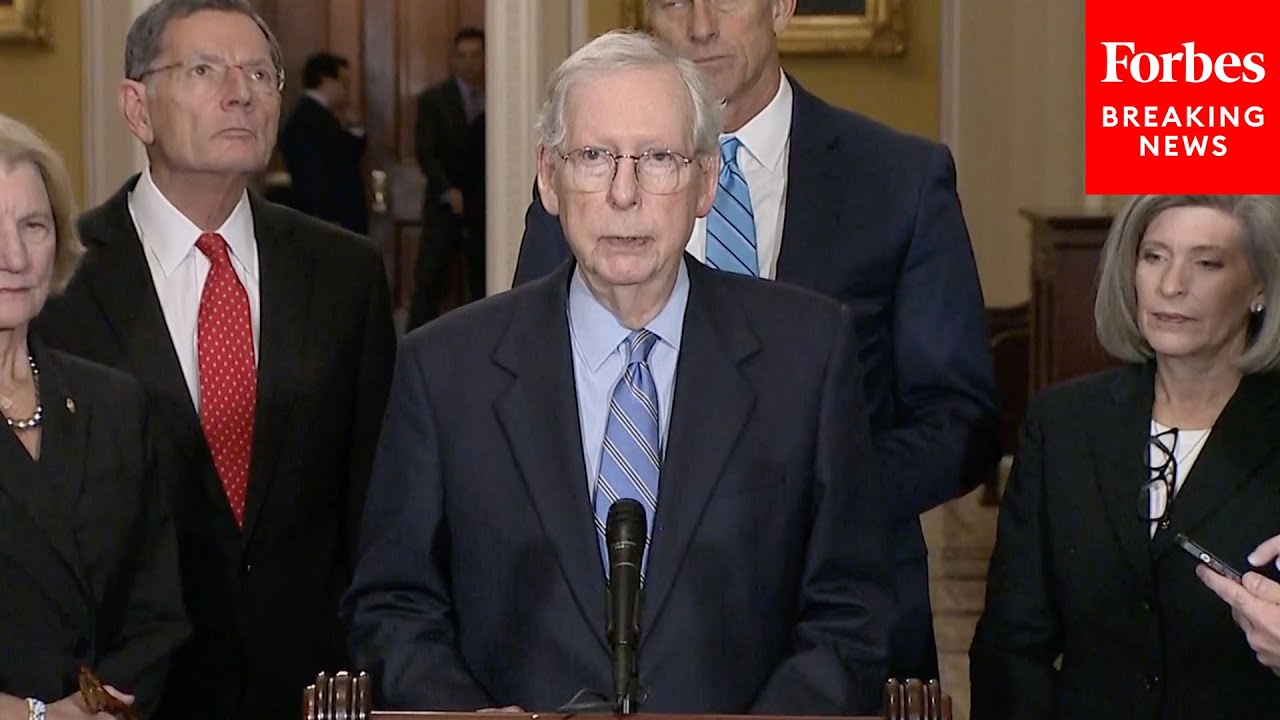 BREAKING NEWS: Senate GOP Leaders Hold Press Briefing As Battle Over Government Funding Heats Up