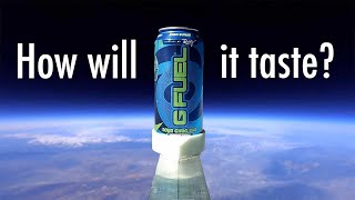 Sending this energy drink into outer space!