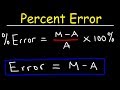 Calculating Percent Error Simplified