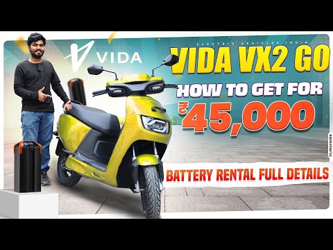 VIDA VX2 Battery Rental Plans Explained | Hero Vida VX2 GO Review | Electric Vehicles India