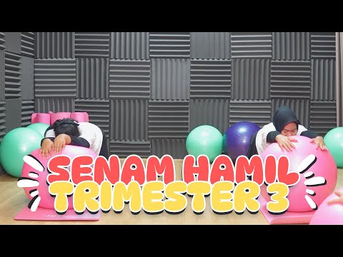 Senam Ibu Hamil Trimester 3 || Bidan Novia, Amd, Keb - Medikacare