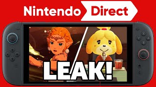 Late July Nintendo Direct LEAK - What We Know!