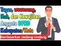 Duties and Rights of DPRD Members