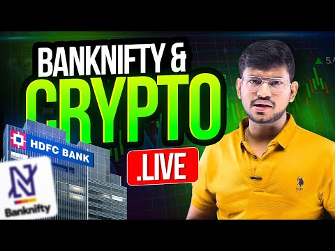 Live Stream - Banknifty and Crypto | 05 JULY