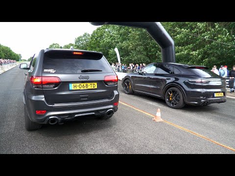 Porsche Cayenne Turbo S vs Jeep Grand Cherokee SRT