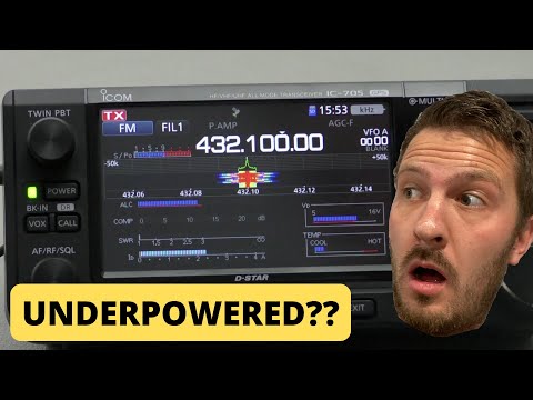 Whatttt? The Icom IC-705 Outputs How Much Power??