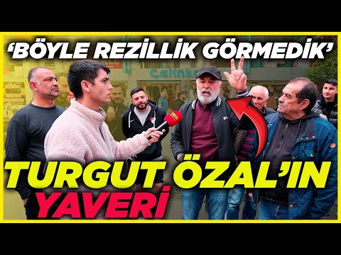 TURGUT ÖZAL'IN YARDIMCISI KONUŞTU; BÖYLE REZİLLİK GÖRMEDİK! | Sokak Röportajları