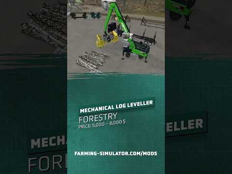 🔧 Mod Spotlight: Mechanical Log Leveller Pack 🛞