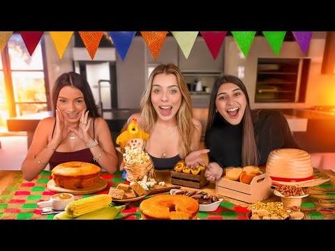 ÚLTIMO QUE PARAR DE COMER GANHA! (FESTA JUNINA)