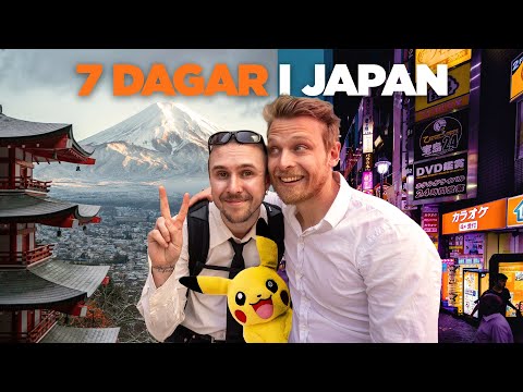 Reser genom Japan på en vecka
