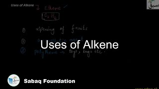 Uses of Alkene