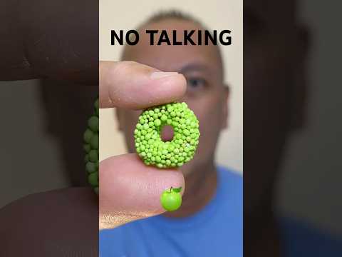 👂ASMR COSMIC SOUR RING CANDY GREEN APPLE FLAVOR EATING SOUNDS👂#shorts #asmr